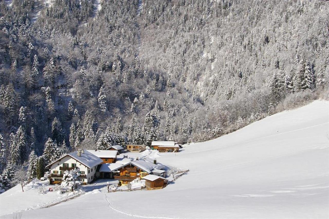 Haus Holzner-Nagl Lägenhet Schneizlreuth Exteriör bild